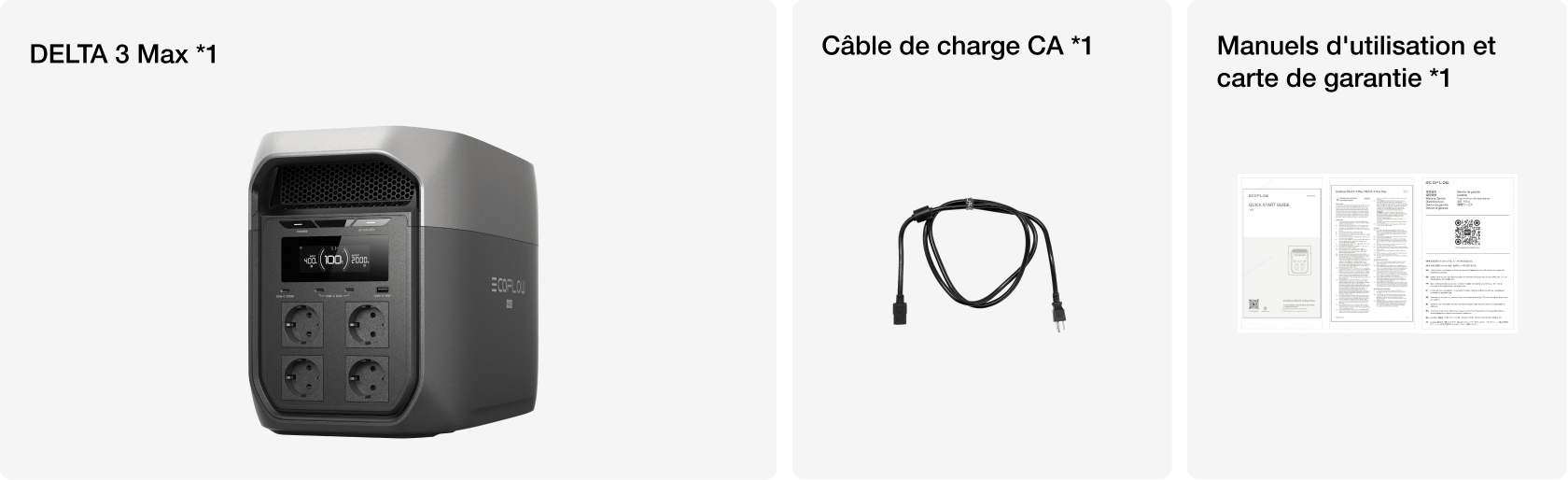 Contenu du coffret