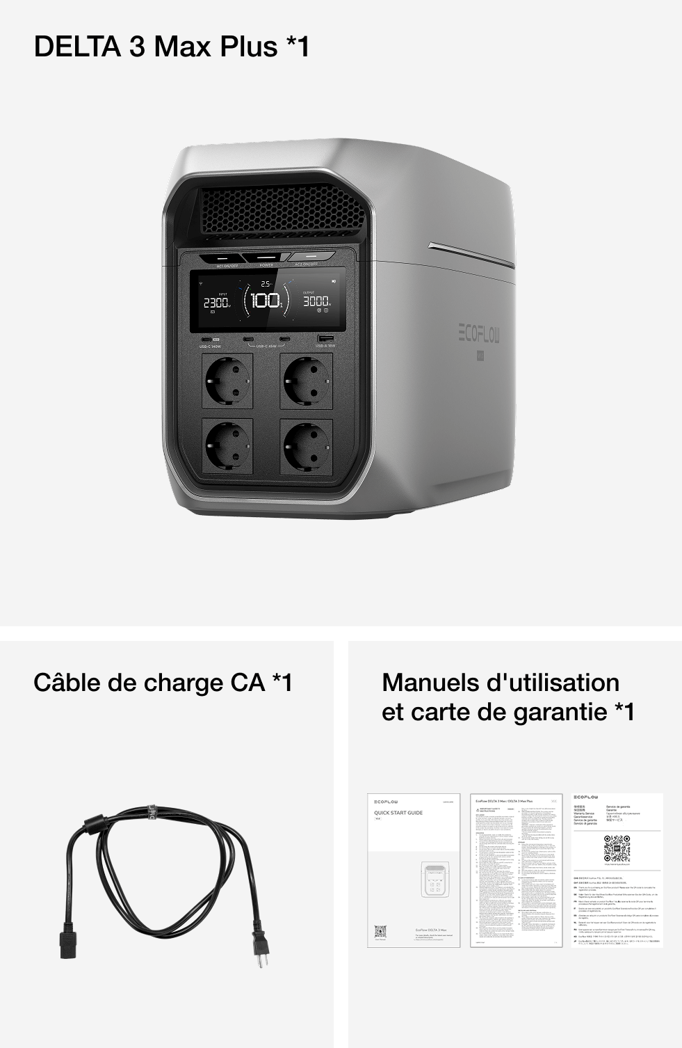 Contenu du coffret