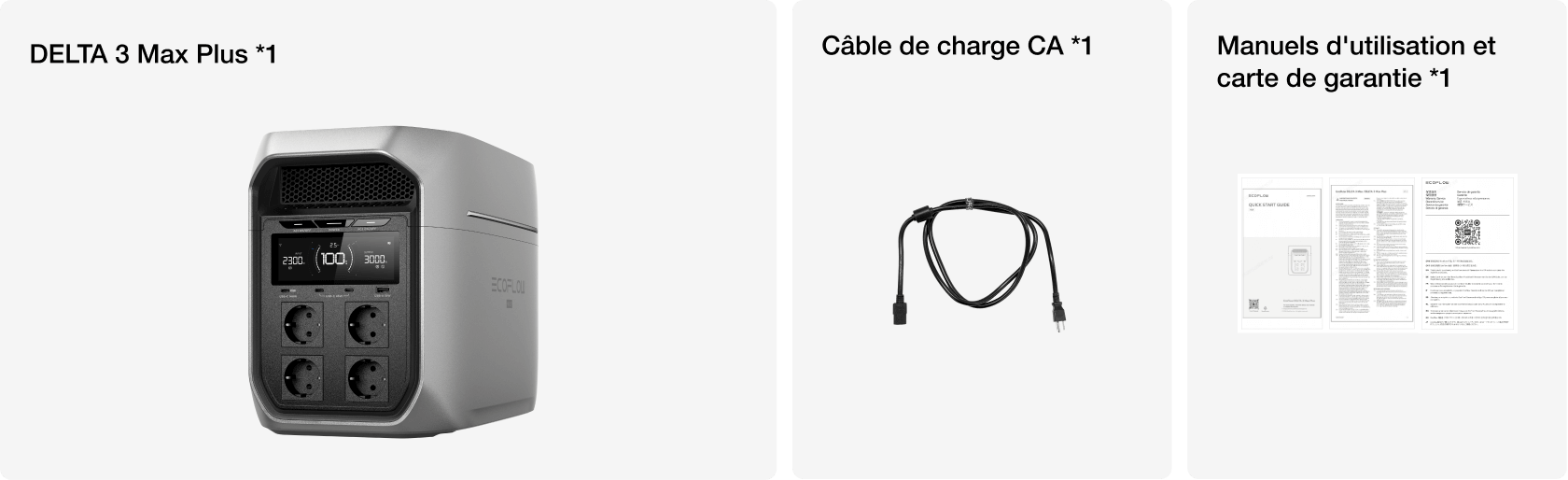Contenu du coffret