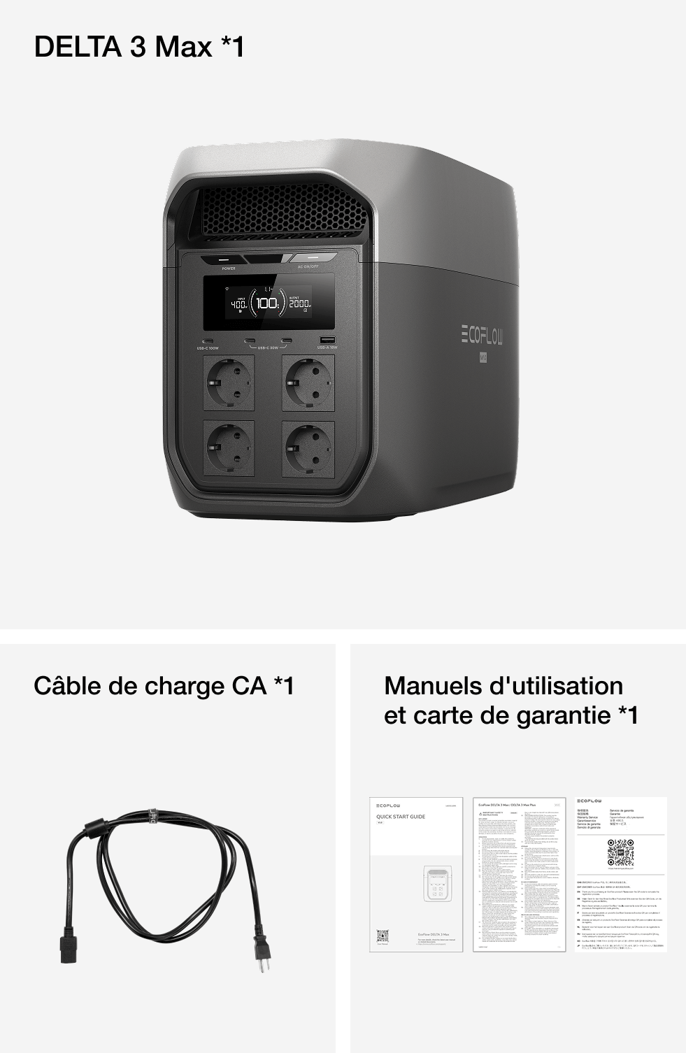 Contenu du coffret