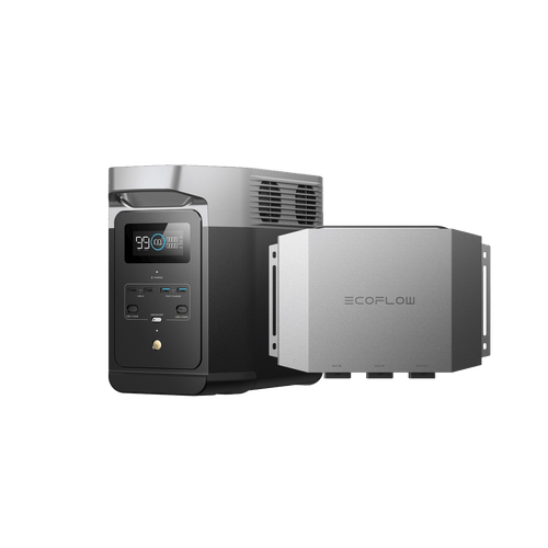 Chargeur d’alternateur EcoFlow 1000 W + EcoFlow DELTA 2 Chargeur d’alternateur + DELTA 2