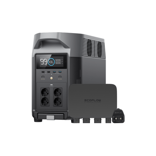 Chargeur de batterie de voiture EcoFlow (800 W) + EcoFlow DELTA Pro Chargeur de batterie de voiture + DELTA Pro