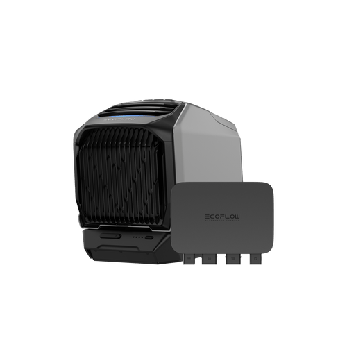 Chargeur de batterie de voiture EcoFlow (800 W) + WAVE 2 + Batterie supplémentaire Chargeur de batterie de voiture + WAVE 2 + Batterie supplémentaire