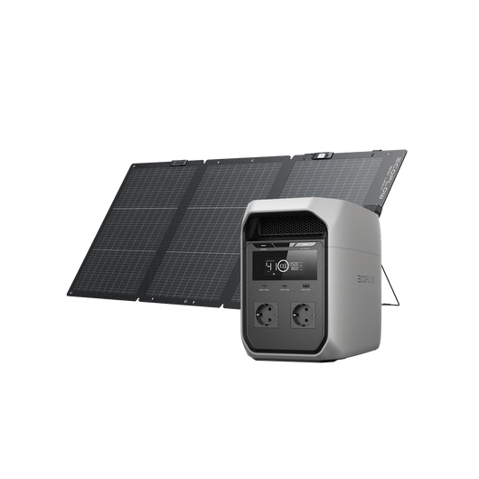 EcoFlow DELTA 3 Classic (1024Wh) Portable Power Station DELTA 3 Classic + Panneau solaire portable léger 160 W