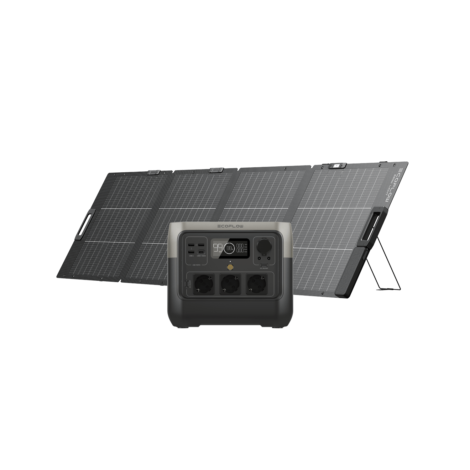 RIVER 2 Pro + Panneau solaire bifacial 220 W
