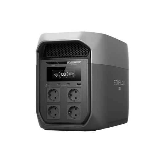Station électrique portable de la gamme EcoFlow DELTA 3 Max (2 048 Wh) DELTA 3 Max (2 048 Wh) / Sans accessoire