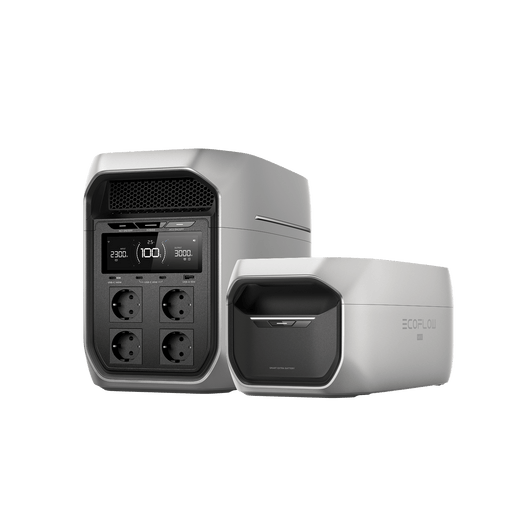 Station électrique portable de la gamme EcoFlow DELTA 3 Max (2 048 Wh) DELTA 3 Max Plus (2 048 Wh) / Batterie intelligente supplémentaire pour DELTA 3 Max Plus