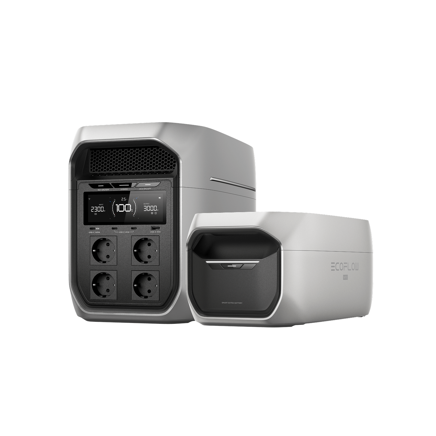 DELTA 3 Max Plus + Batterie intelligente supplémentaire