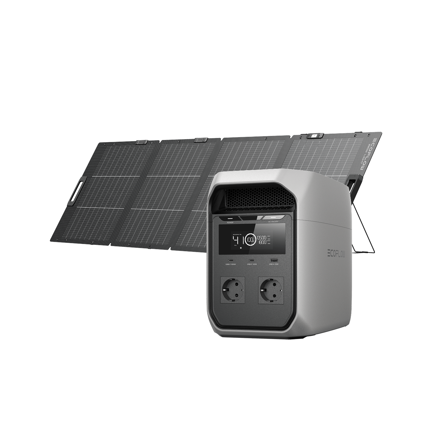 DELTA 3 Classic + Panneau solaire portable léger 220 W